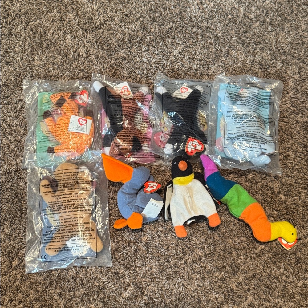 Vintage McDonald’s TY Beanie Babies
